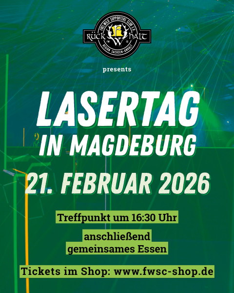 Lasertag in Magdeburg am 21.02.2026