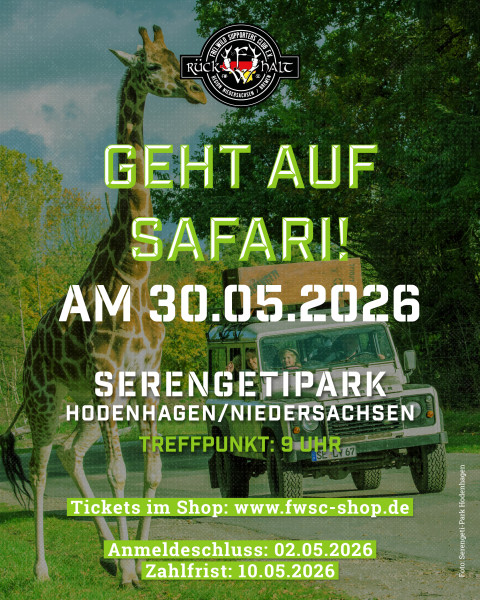 Niedersachsen geht auf Safari - 30.05.2026 Serengetipark Hodenhagen