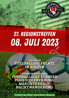 27. Regionstreffen Berlin/Brandenburg am 08.07.23