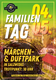 Familientag im Märchenpark und Duftgarten Salzwedel am 04.05.24