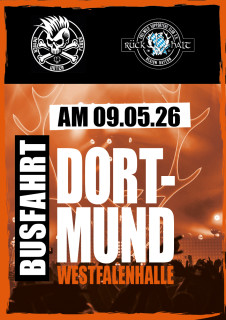 Bus Region Bayern nach Dortmund am 09.05.2026