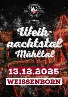 Weihnachtstal Mhltal Region Thringen 2025