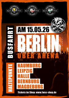 Bus aus Sachsen-Anhalt nach Berlin zum FW-Konzert am 15.05.2026