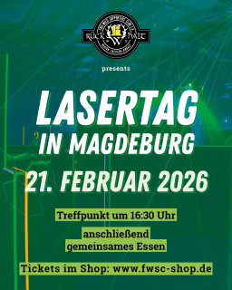 Lasertag in Magdeburg am 21.02.2026